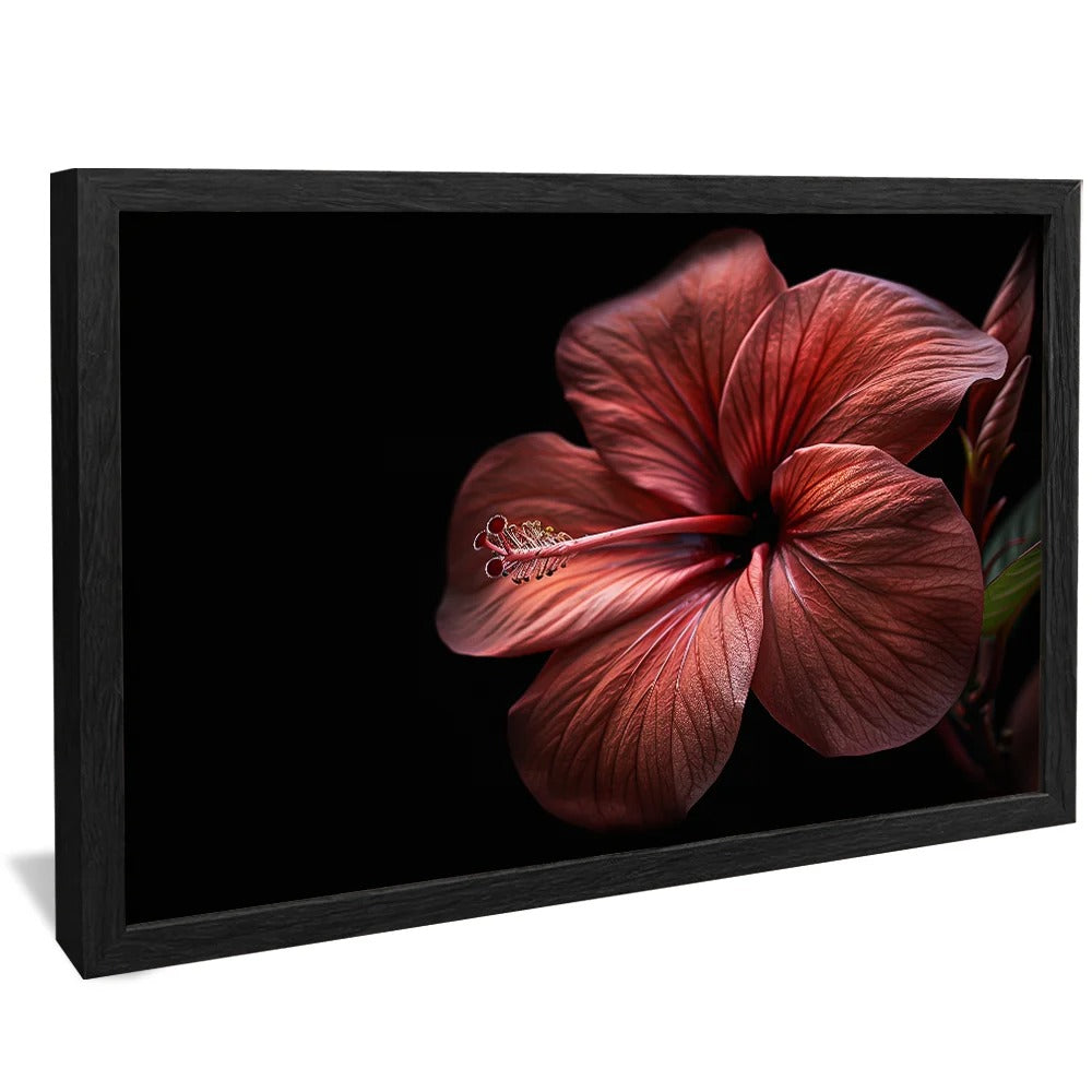 Hibiscus Flower Canvas v1408