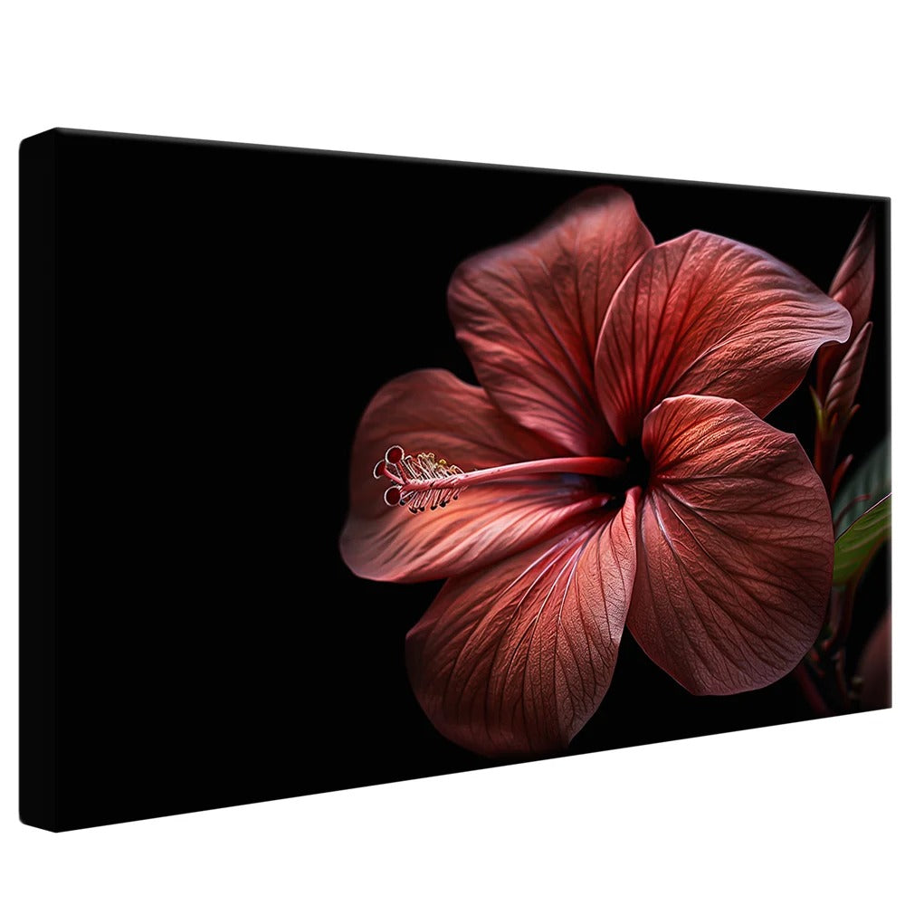 Hibiscus Flower Canvas v1408