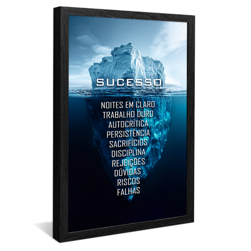 Iceberg of Success V1222 Canvas