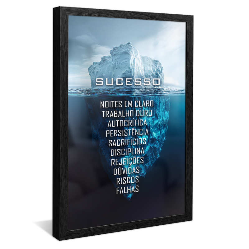 Iceberg of Success V1222 Canvas