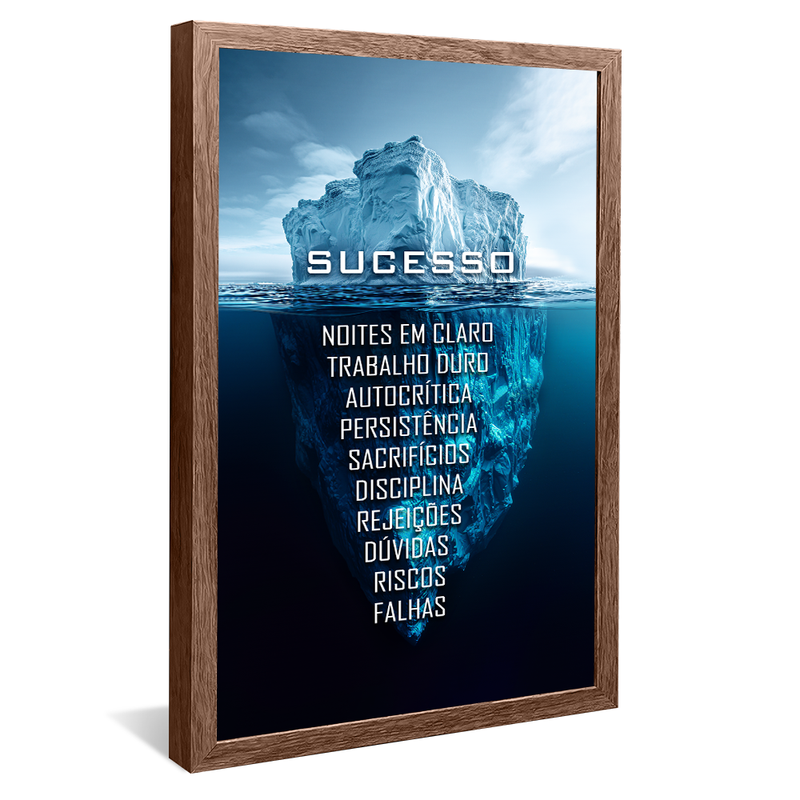 Iceberg of Success V1222 Canvas