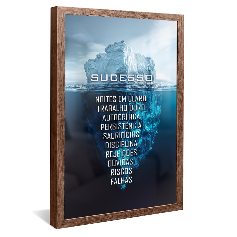 Iceberg of Success V1222 Canvas