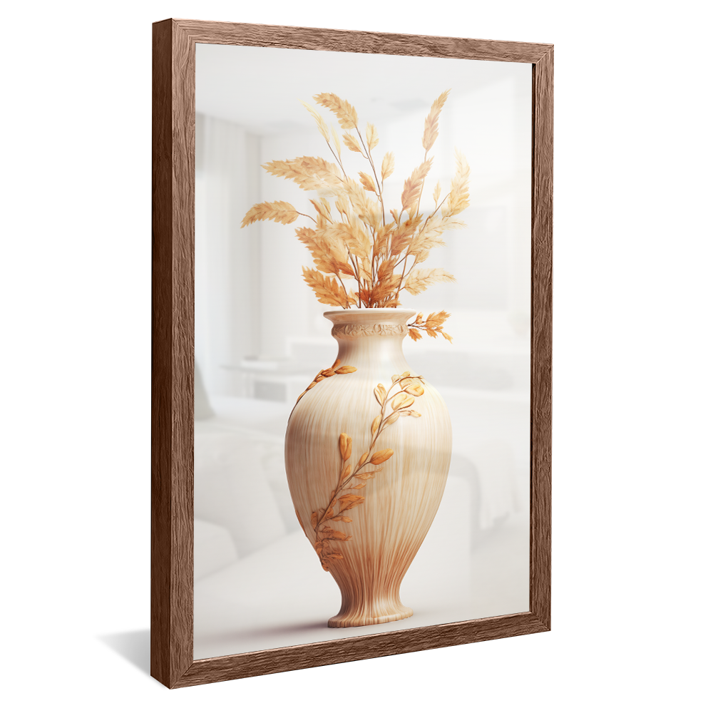 Interior Decoration Flower Pot Canvas