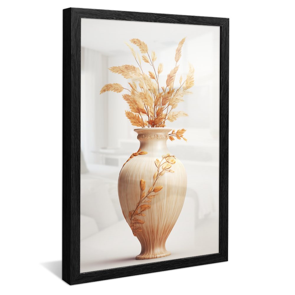 Interior Decoration Flower Pot Canvas