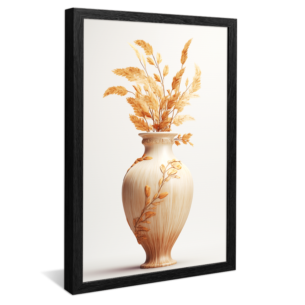 Interior Decoration Flower Pot Canvas