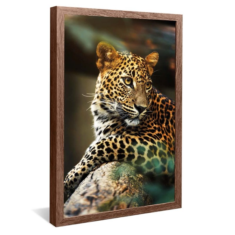 Jaguar Painted Portrait V1745 Canvas