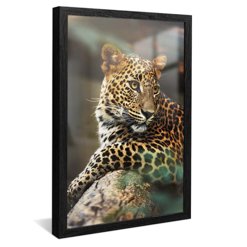 Jaguar Painted Portrait V1745 Canvas