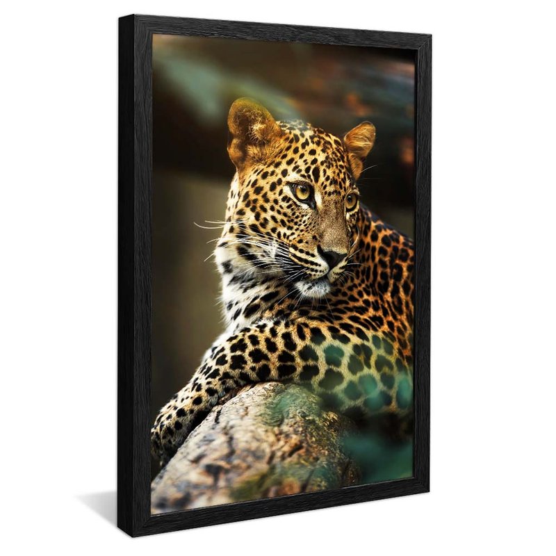 Jaguar Painted Portrait V1745 Canvas