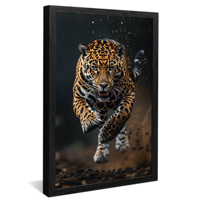 Jaguar Painted in Attack V2025 Canvas