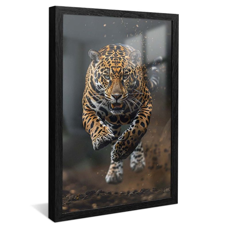 Jaguar Painted in Attack V2025 Canvas