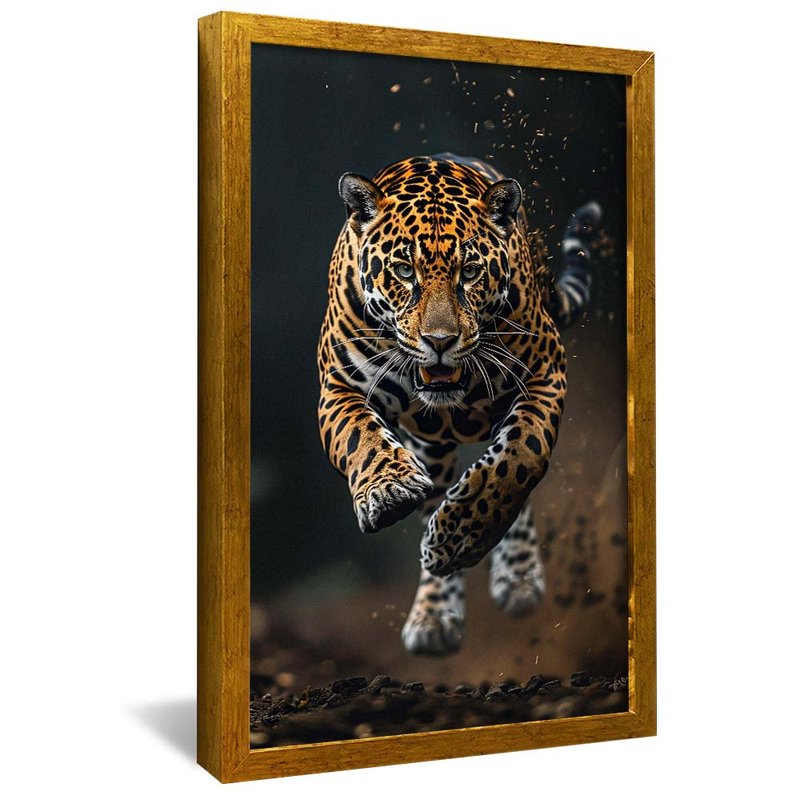 Jaguar Painted in Attack V2025 Canvas