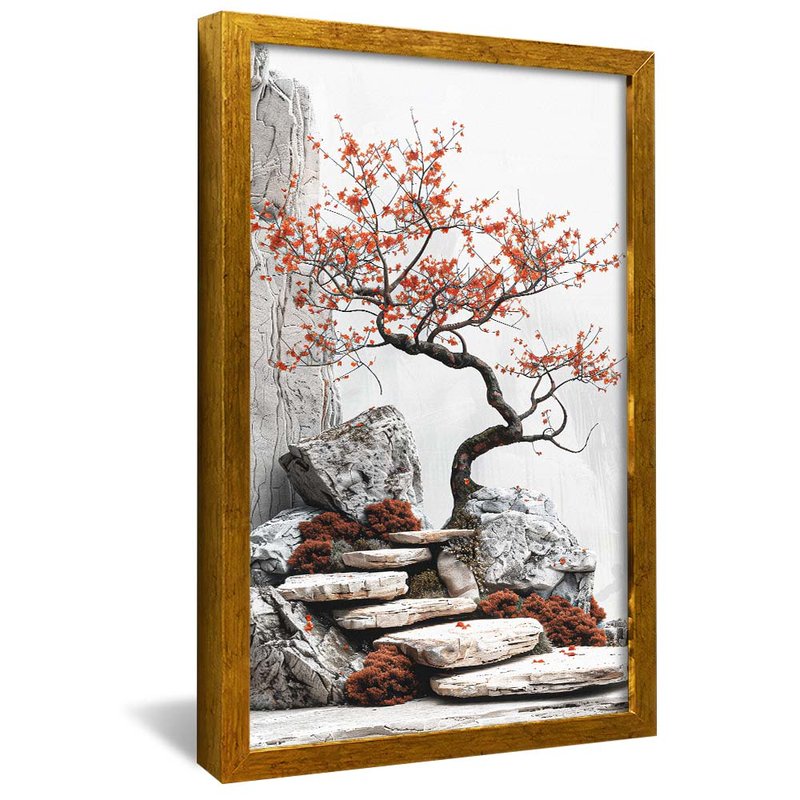 Japanese Bonsai V1828 Canvas