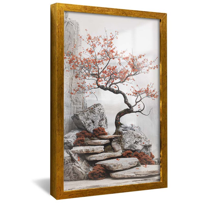 Japanese Bonsai V1828 Canvas