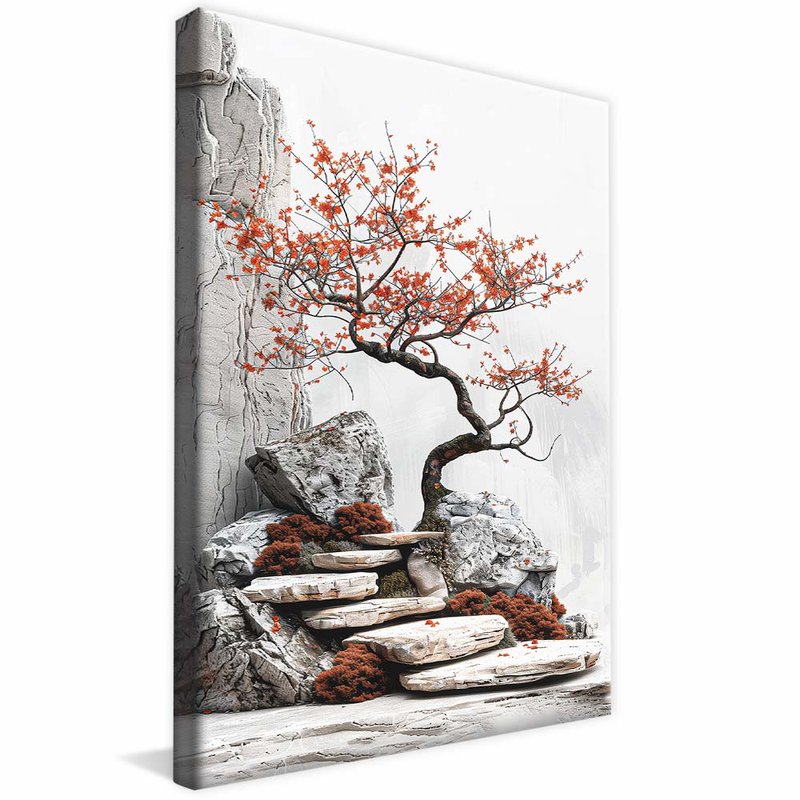 Japanese Bonsai V1828 Canvas