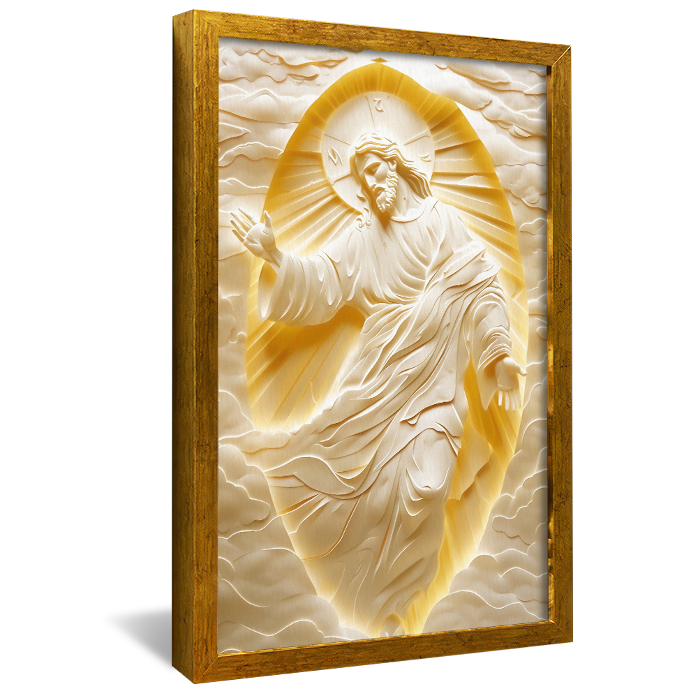 Jesus Christ Marble V1403 Canvas