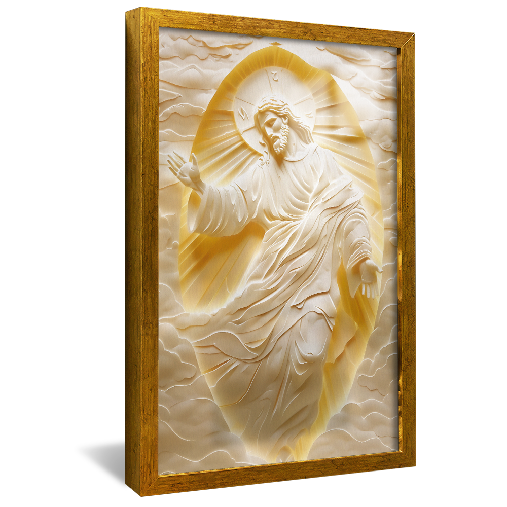 Jesus Christ Marble V1403 Canvas