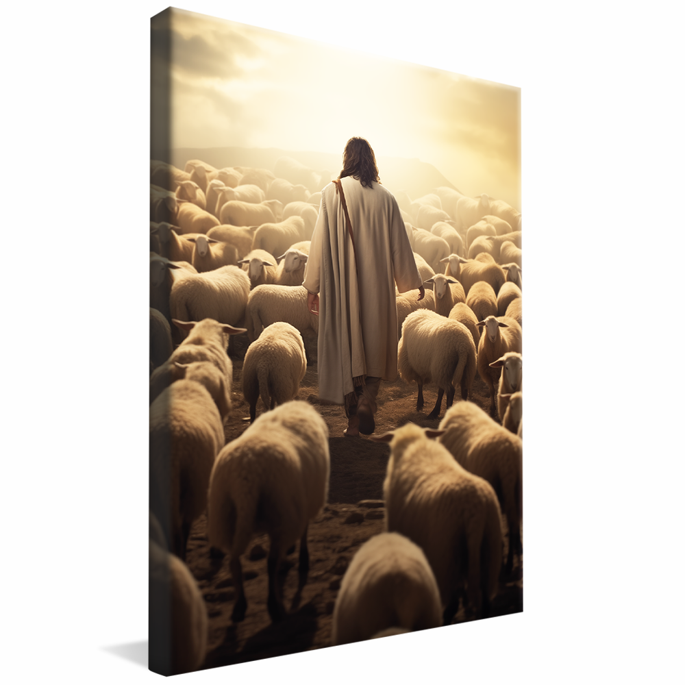 Jesus Our Shepherd Canvas