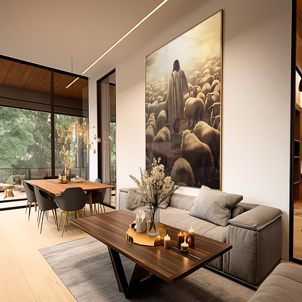 Jesus Our Shepherd Canvas