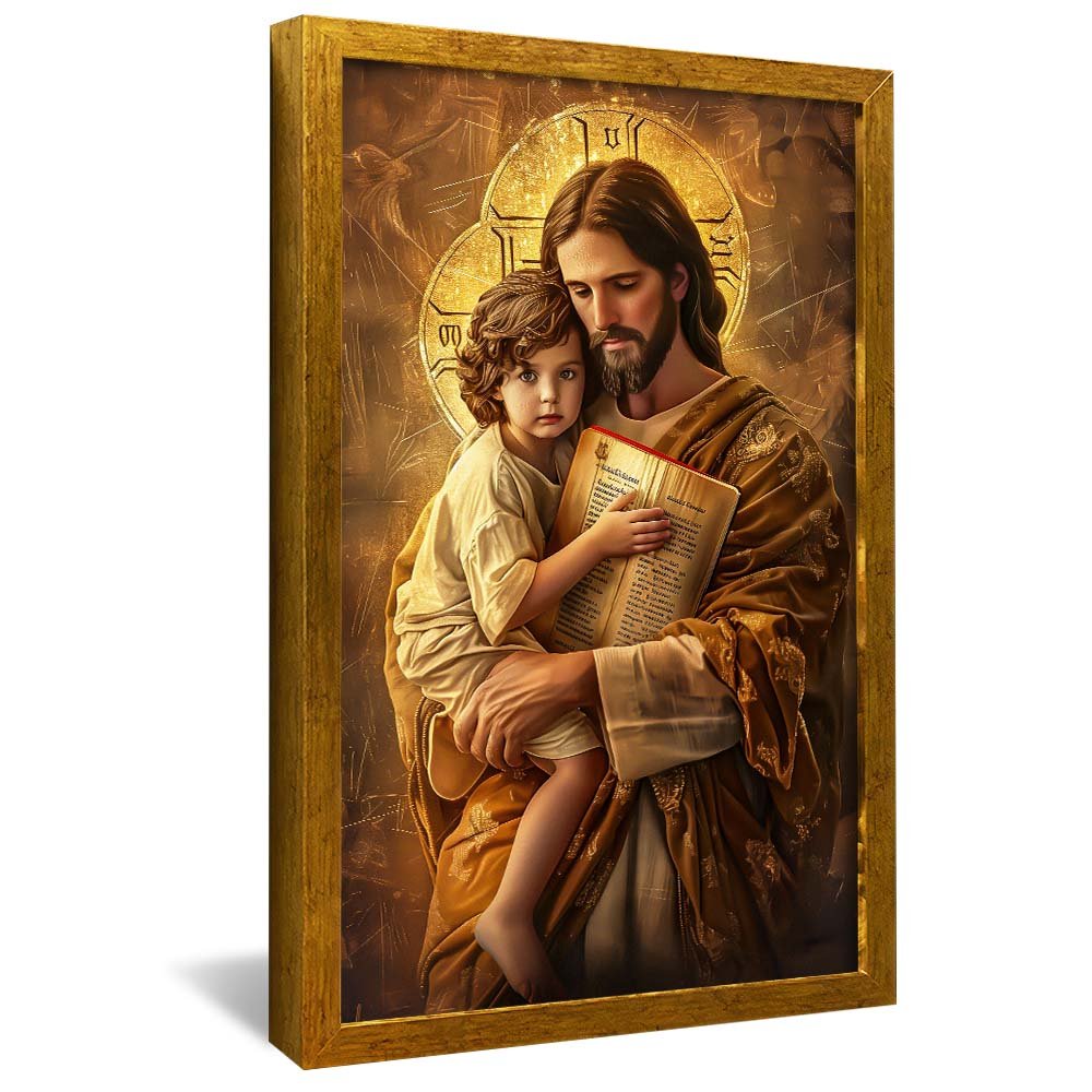 Jesus and Joseph V1922 Canvas