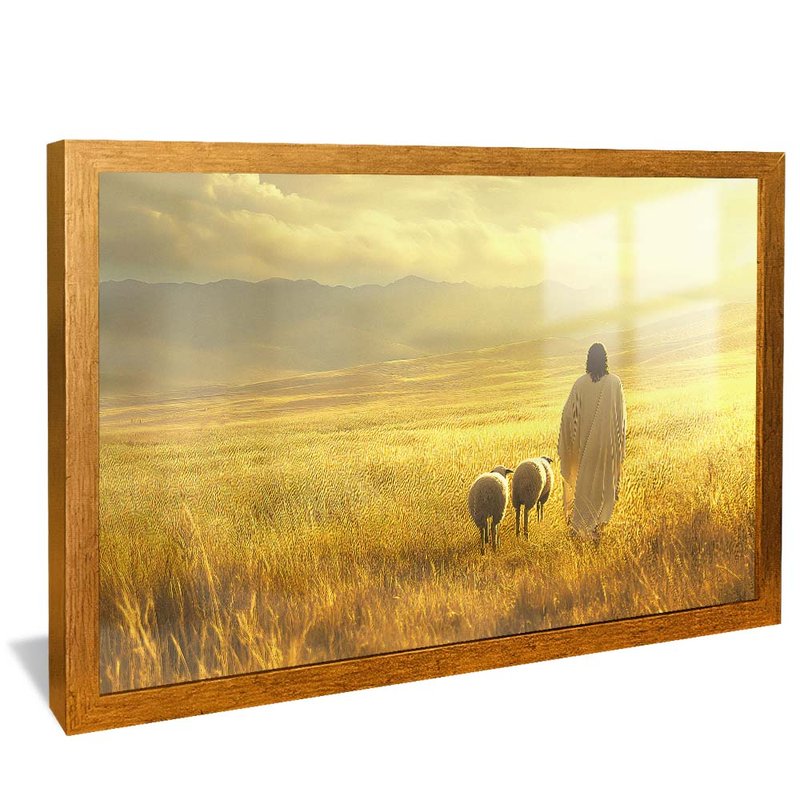 Jesus is My Pastor V2036 Canvas