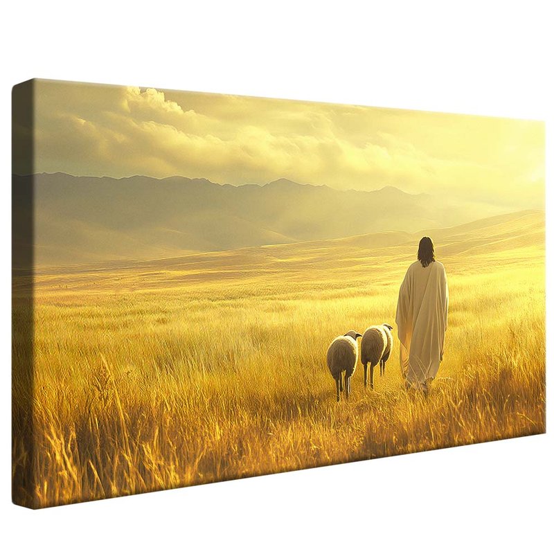 Jesus is My Pastor V2036 Canvas