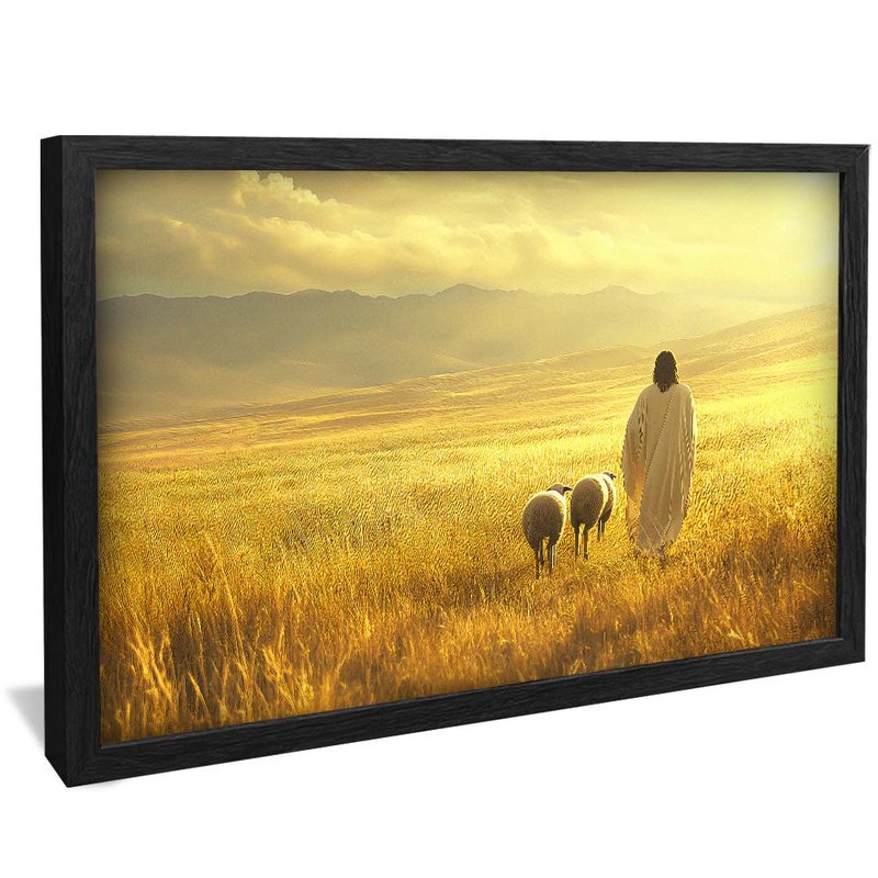 Jesus is My Pastor V2036 Canvas