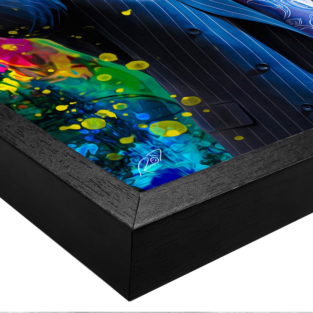 Jordan Hard Work Beats Talent Canvas