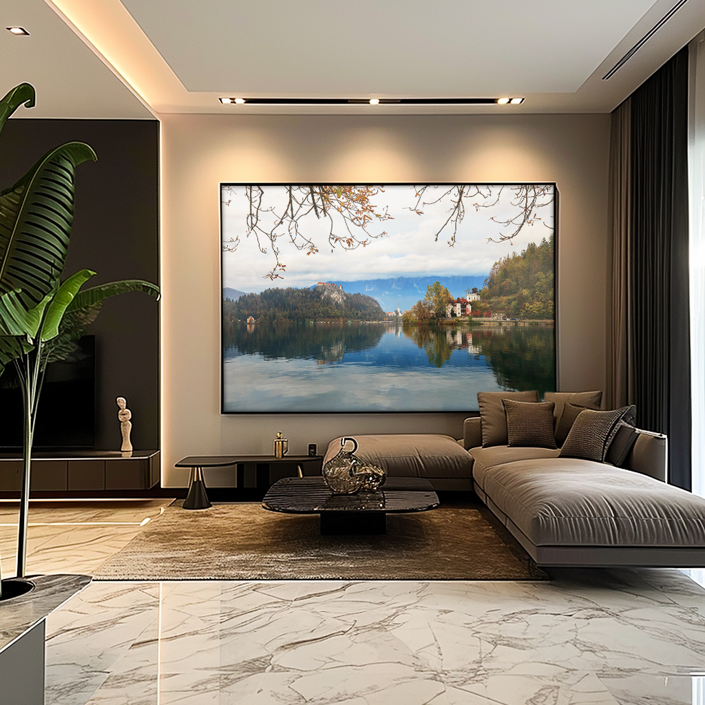 Landscape in the Alps V1187 Canvas