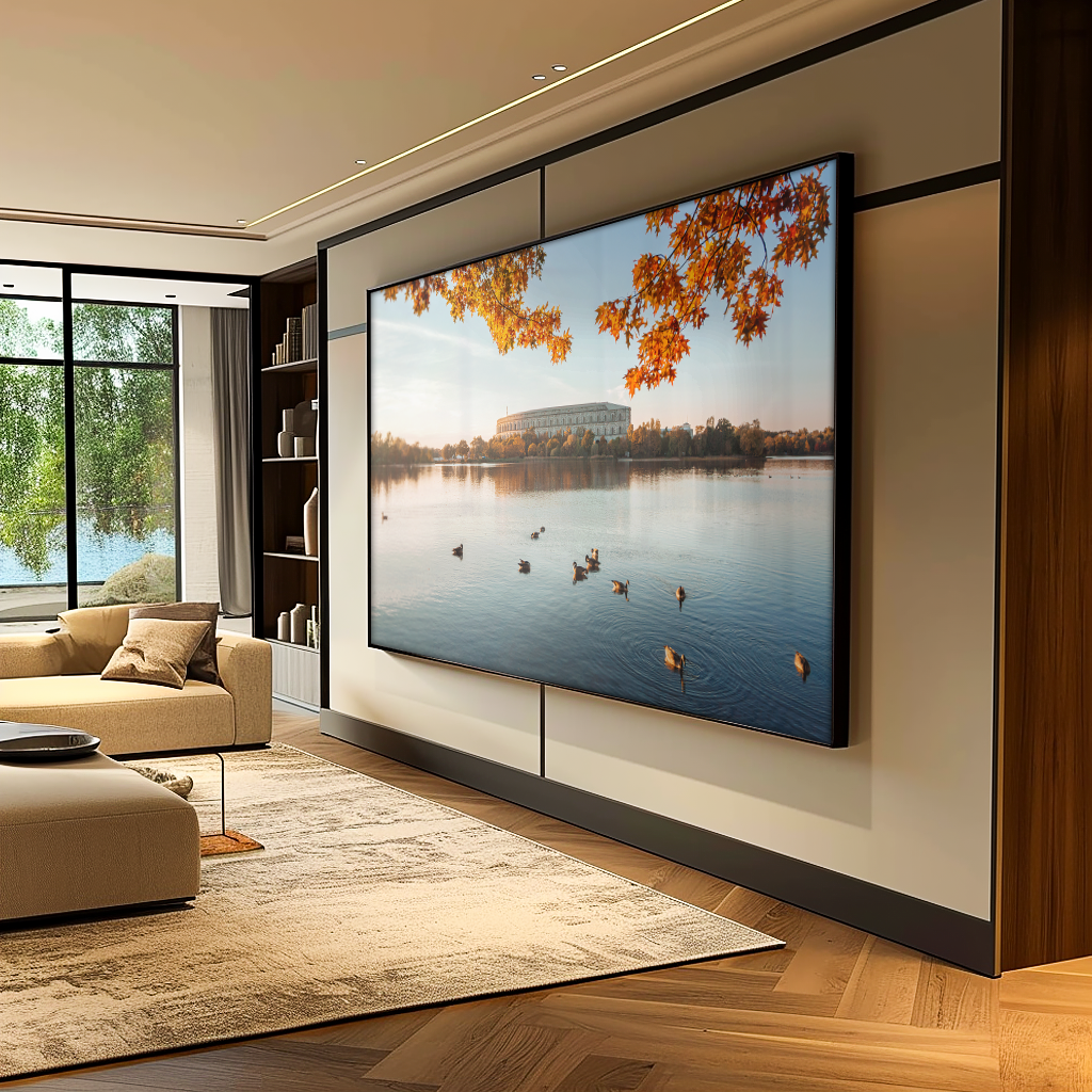 Landscape with Ducks V1182 Canvas