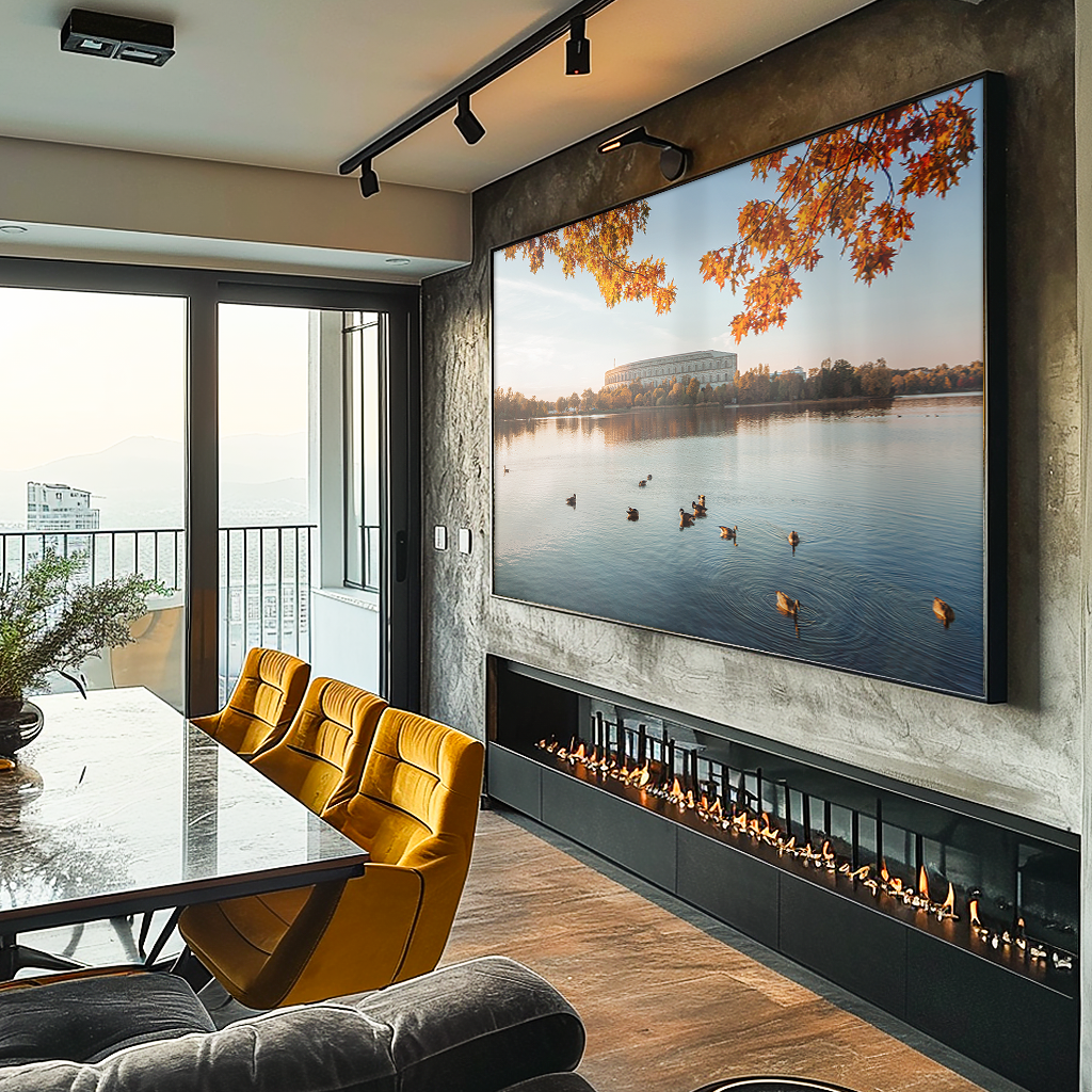 Landscape with Ducks V1182 Canvas