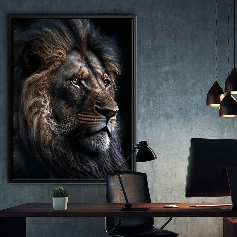 Lion Mario Canvas