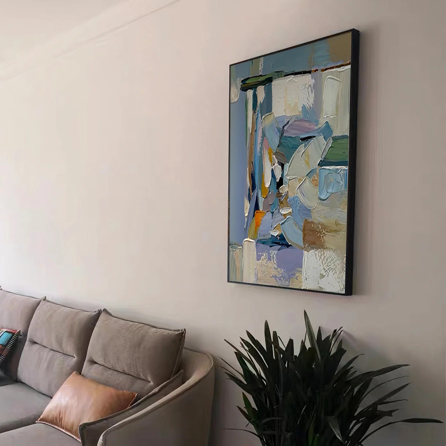Lux Two Abstract Canvas