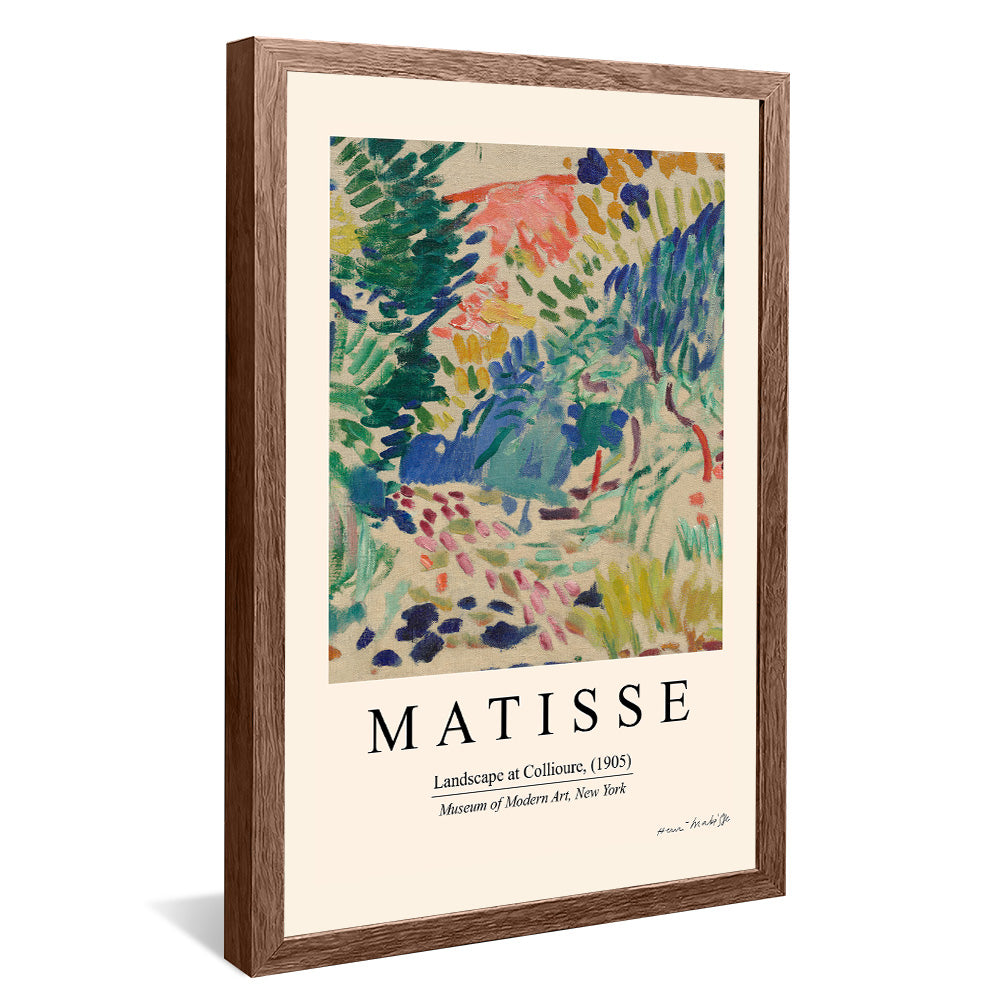 Henri Matisse Landscape at Collioure V2392 Canvas