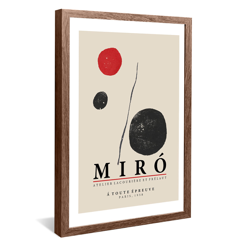 Joan Miro Á Toute Épreuve V2404 Canvas