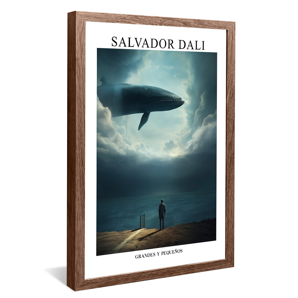 Salvador Dali Grandes y Pequenos V2388 Canvas