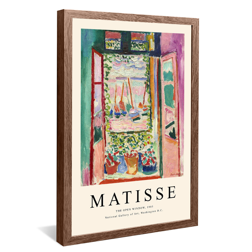Henri Matisse The Open Window V2420 Canvas