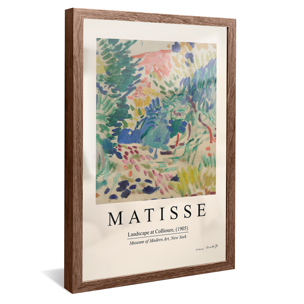 Henri Matisse Landscape at Collioure V2392 Canvas