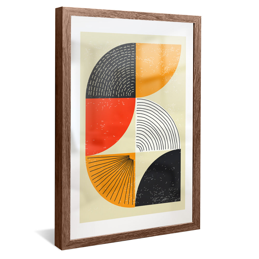Bauhaus Geometric V2390 Canvas