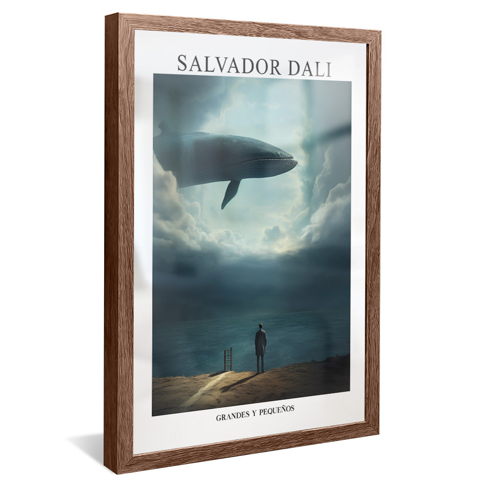 Salvador Dali Grandes y Pequenos V2388 Canvas