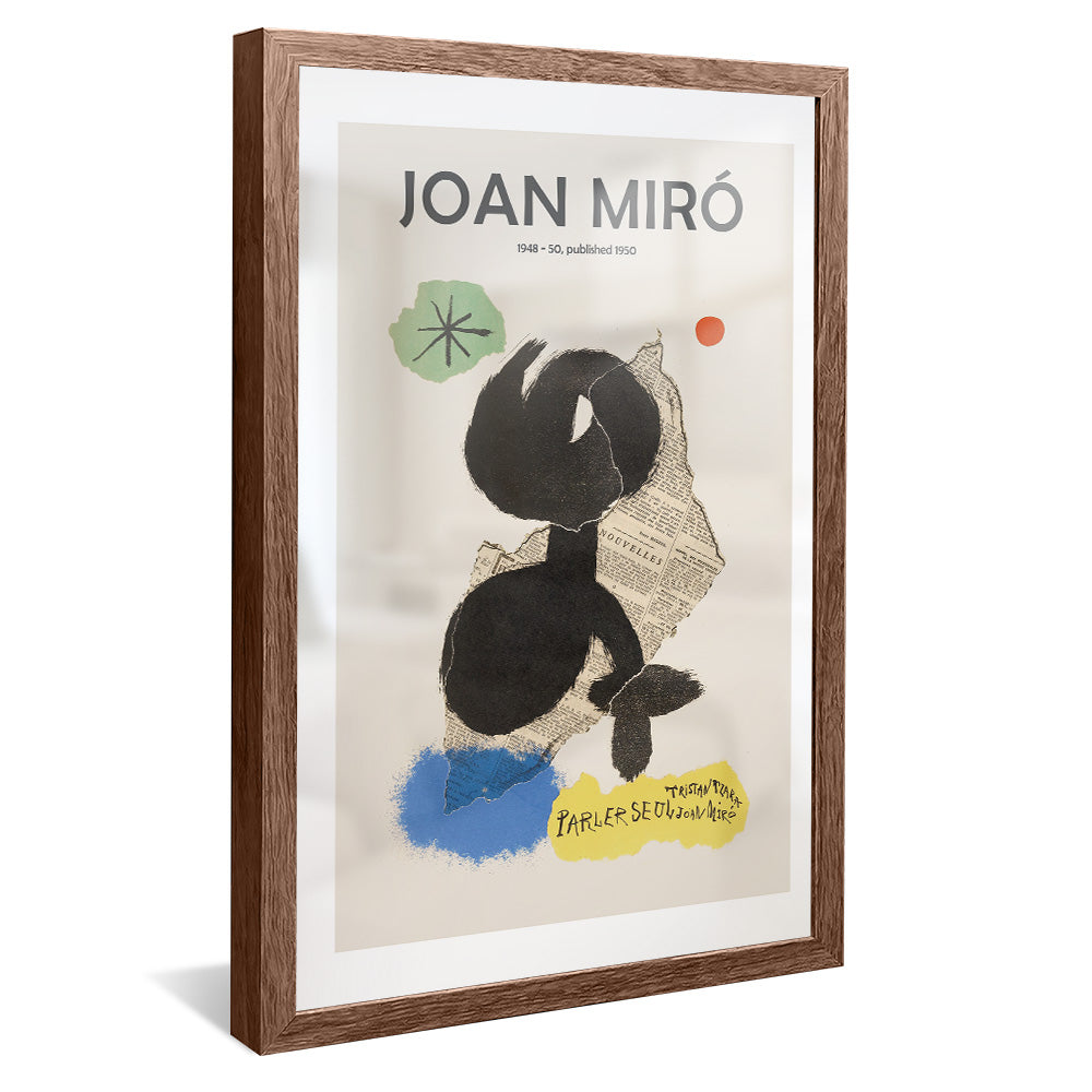 Joan Miro Parler Seul V2403 Canvas