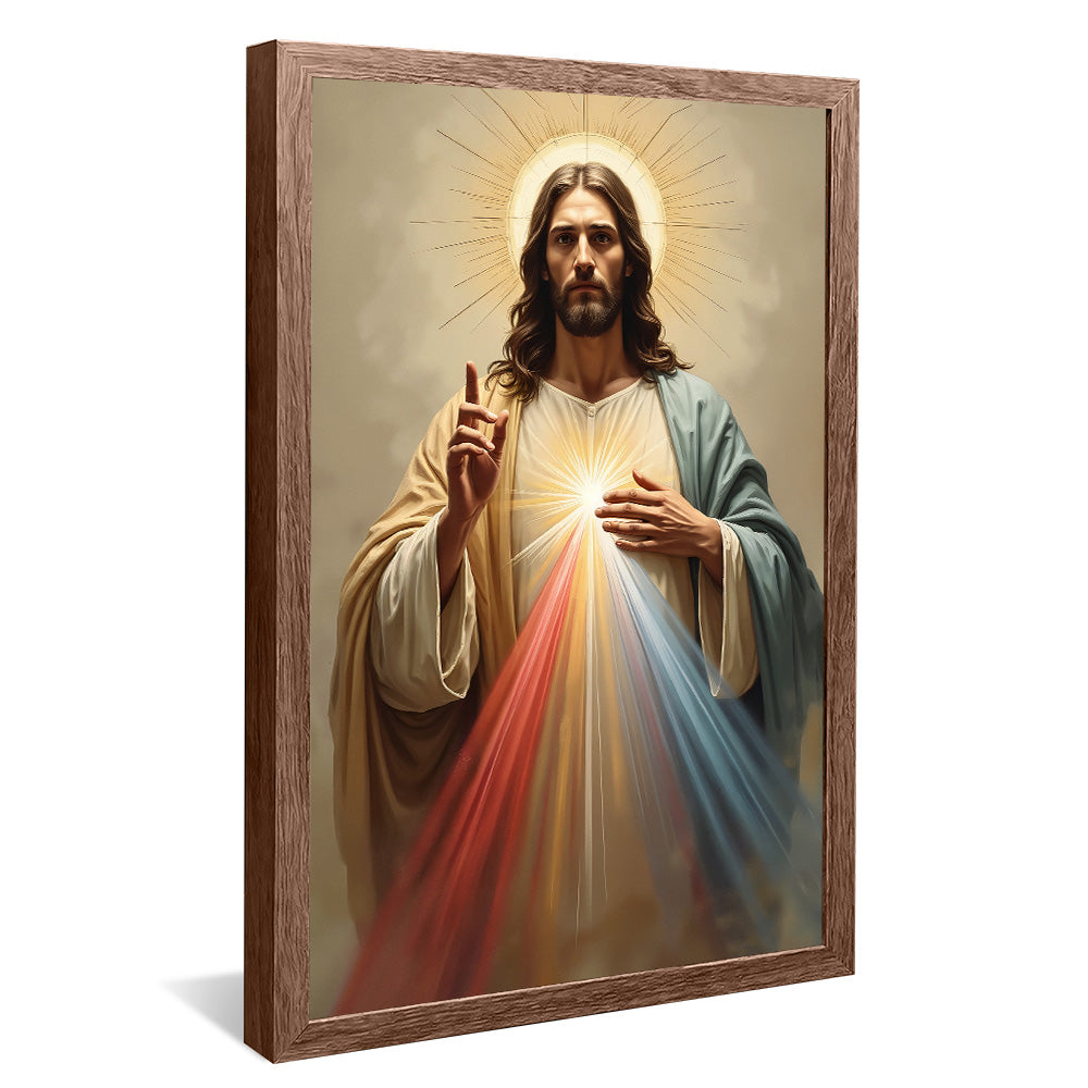 Jesus Divine Mercy V2440 Canvas