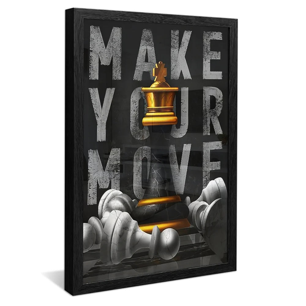 Make Your Move Lips Canvas