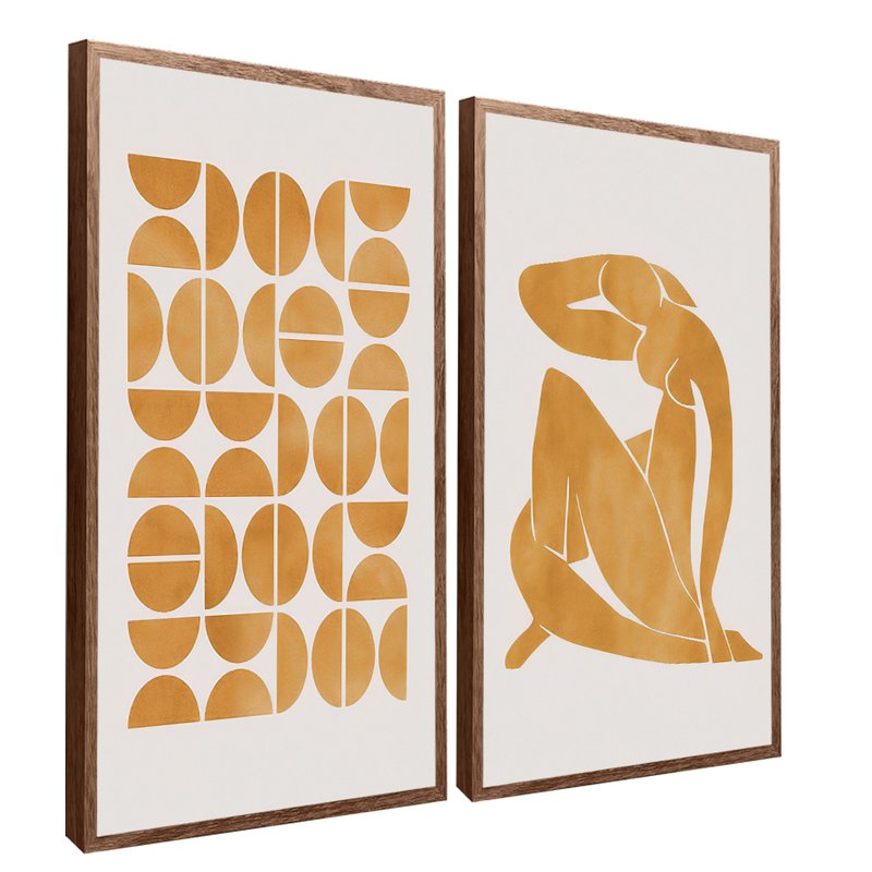 Matisse Abstract Woman Canvas