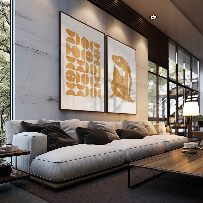 Matisse Abstract Woman Canvas