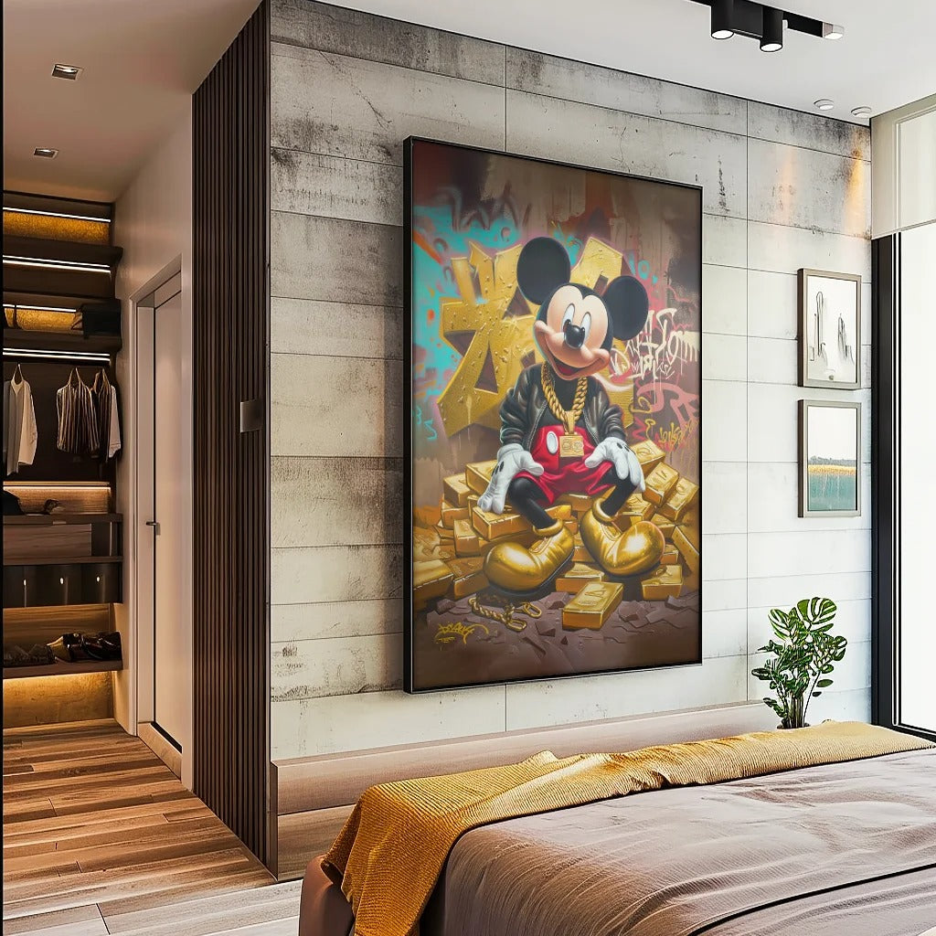 Mickey Owner of the Piece Decorative Canvas V1327