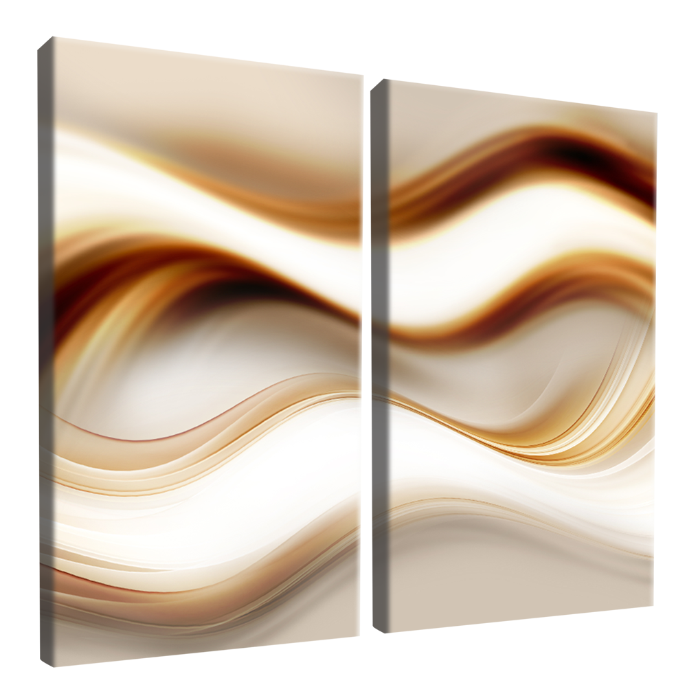 Minimalist Abstract V99 Set of 2 Canvas