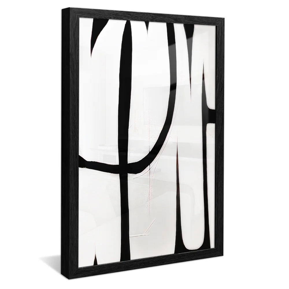 Modern Abstract Lines One Canvas