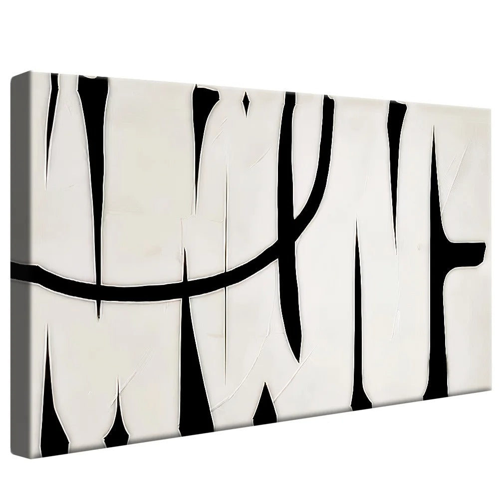 Modern Abstract Lines Two Canvas