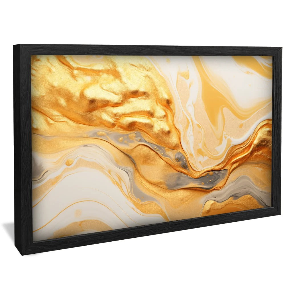 Molten gold Canvas