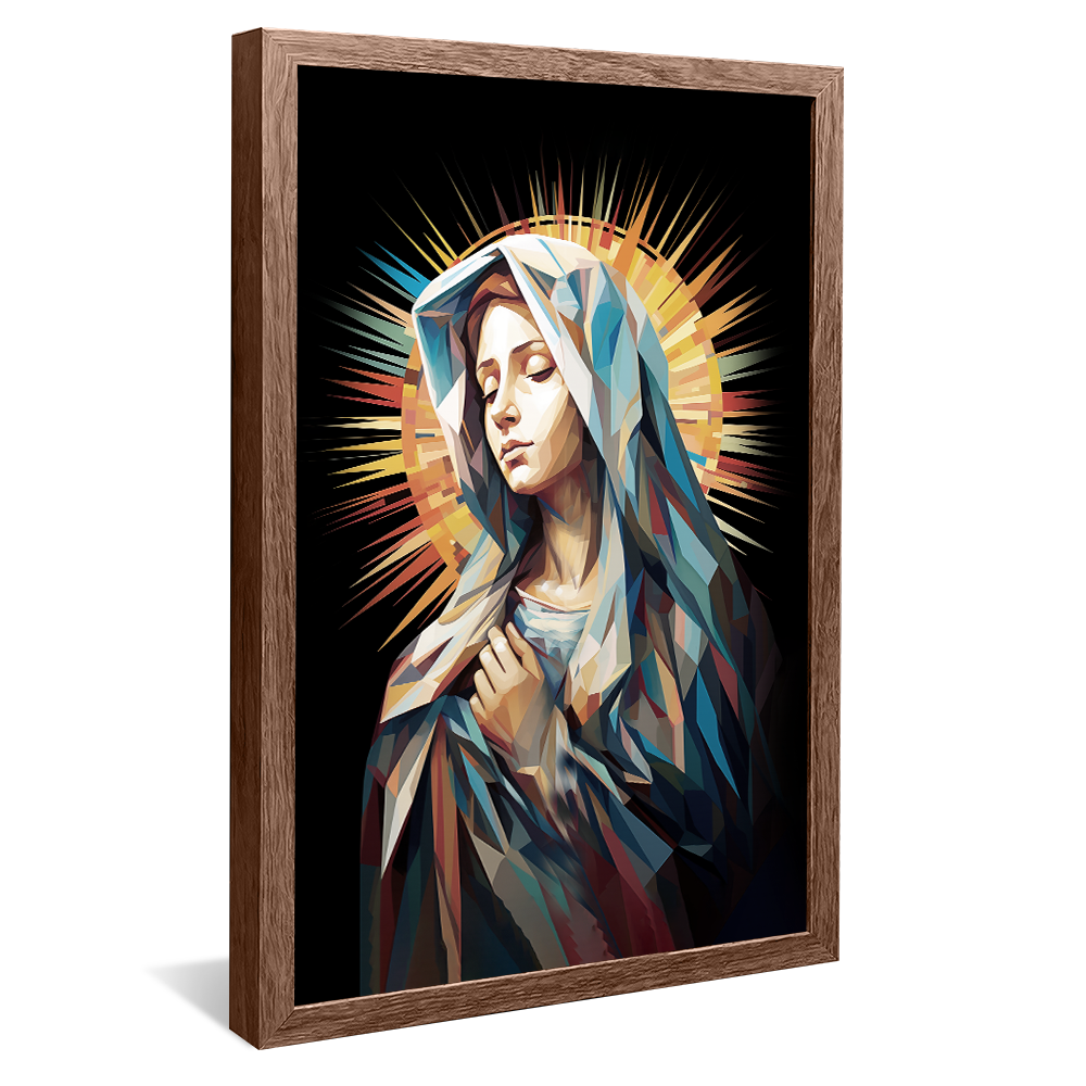 Mosaic of Maria V936 Canvas